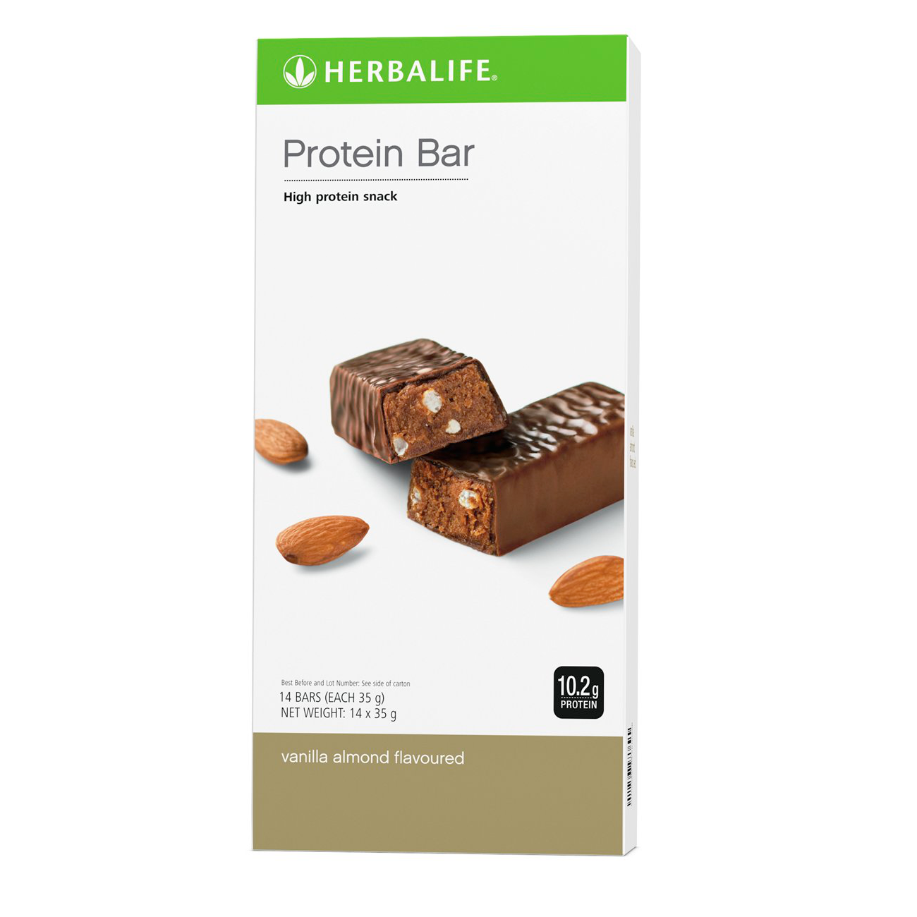 Protein Bars Vanilla Almond Flavoured 14 bars Herbalife Nutrition SA