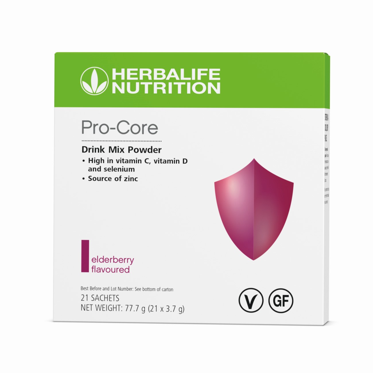 Pro Core Elderberry Flavoured 21 sachets Herbalife Nutrition SA